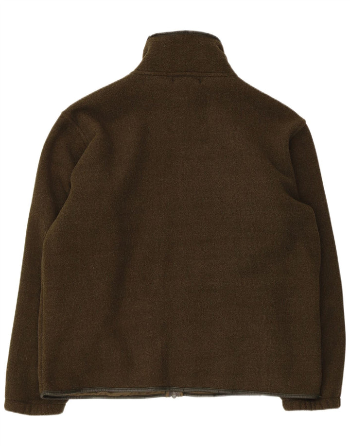 Vintage træningsdragt til mænd Topjakke Stor Khaki Polyester