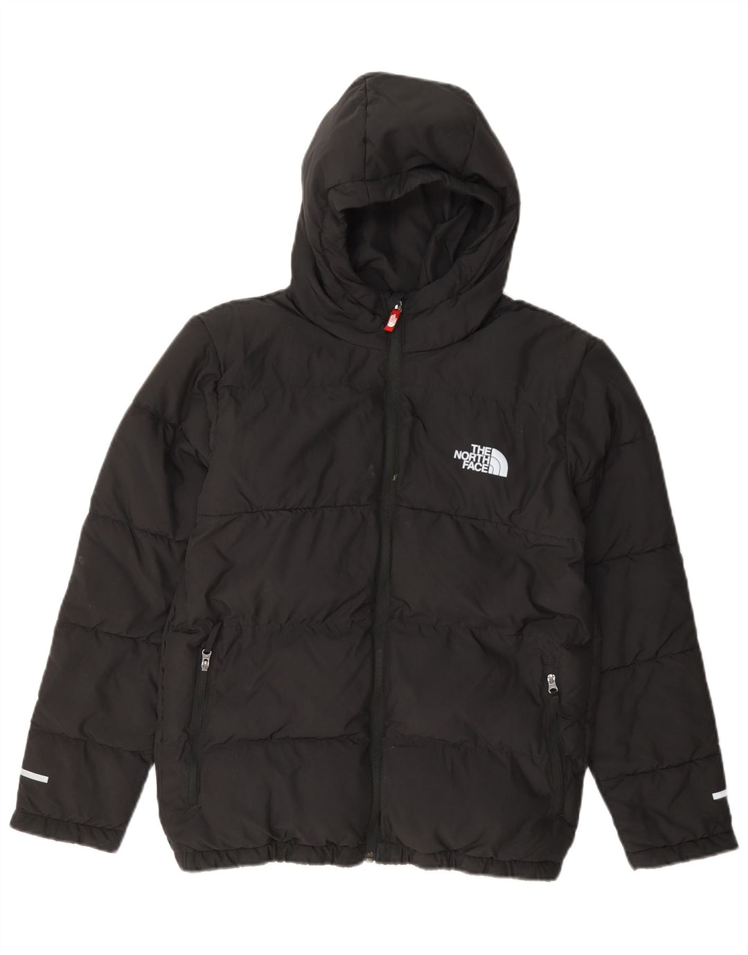 The North Face Boys Polstret Hættejakke 14-15 år XL Sort Polyester