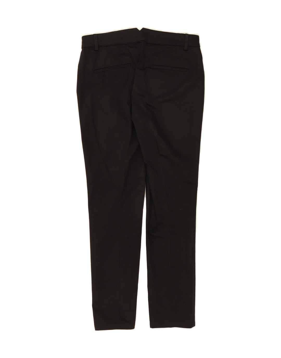 MASSIMO DUTTI Womens Slim Chino Trousers EU 40 Medium W30 L30 Black Cotton Vintage Massimo Dutti and Second-Hand Massimo Dutti from Messina Hembry 