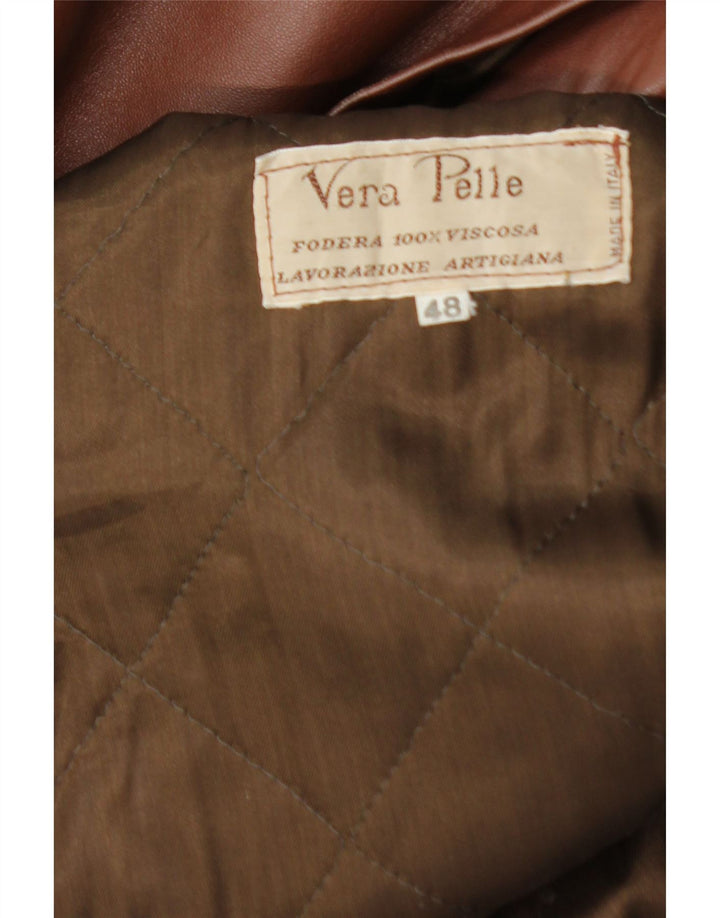 Lavorazione Artigiana Dame Oversized jakke IT 48 XL Brun