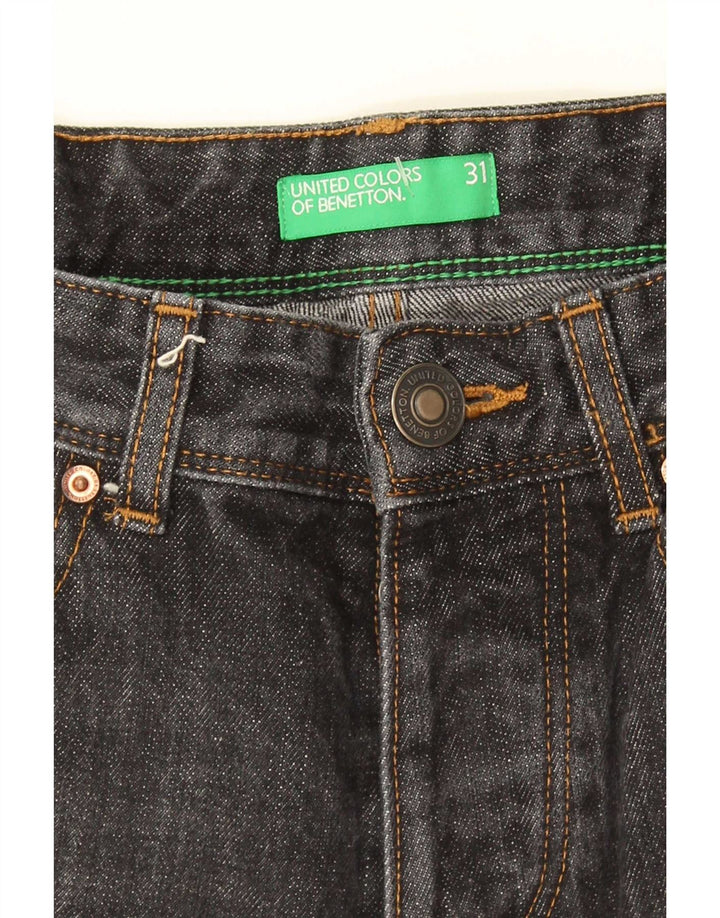 Benetton Herre Slim Jeans W31 L32 Grå