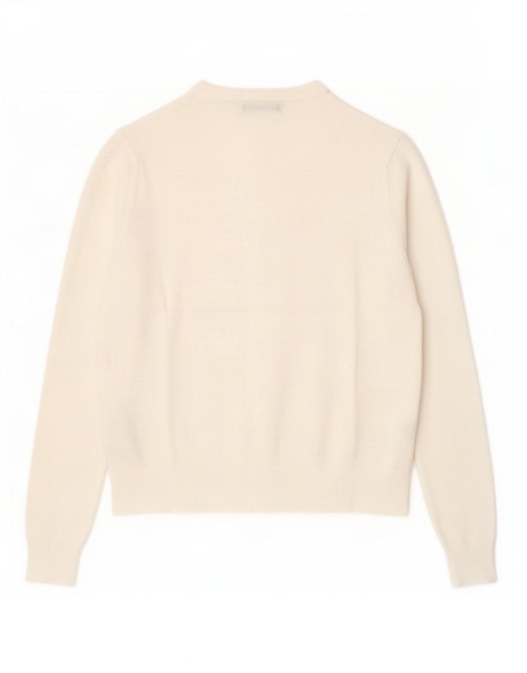 Marks & Spencer Dame Cardigan Sweater UK 12 Medium White Viscose