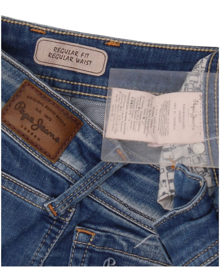 PEPE JEANS Regular Fit denimshorts W30 mellemblå bomuld til kvinder