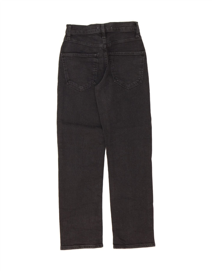 ZARA Womens Straight Jeans EU 38 Small W24 L28 Black Vintage Zara and Second-Hand Zara from Messina Hembry 