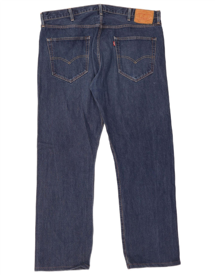 Levi's Herre 501 lige jeans W40 L32 blå bomuld