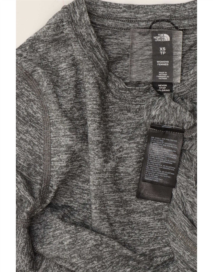 The North Face Dametop Langærmet UK 6 XS Grå Flecked Polyester