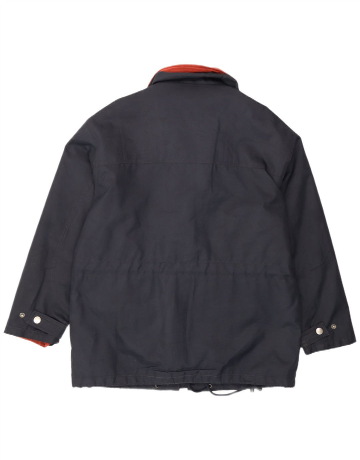 Lotto Herre Windbreaker Jacket UK 42 XL Navy Blue Polyamide