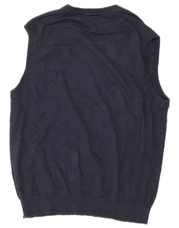 Chaps Herrevest Tank Top Stor Marineblå Bomuld