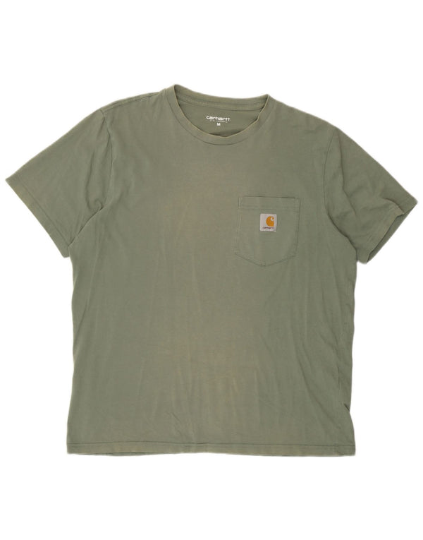 Carhartt Herre T-Shirt Top Medium Grøn Bomuld