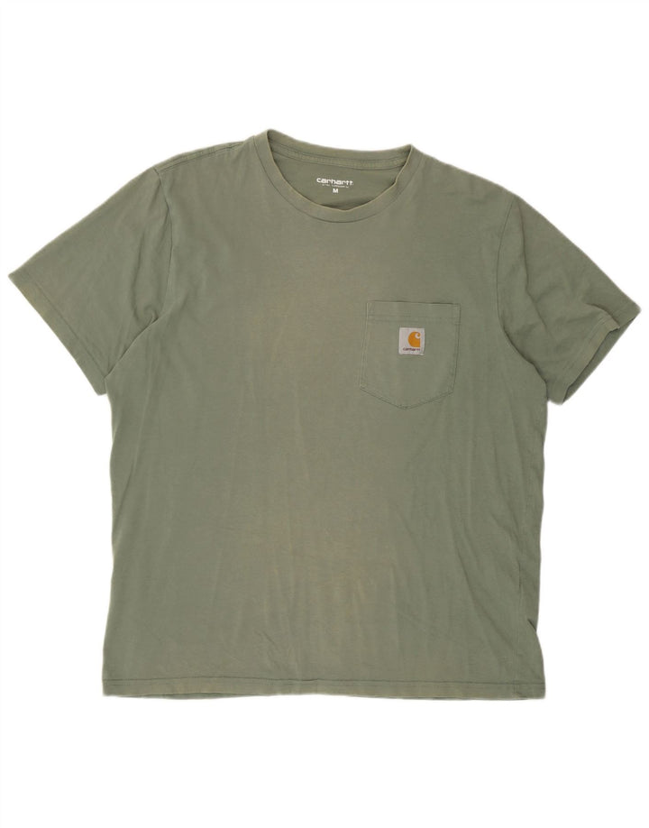 Carhartt Herre T-Shirt Top Medium Grøn Bomuld