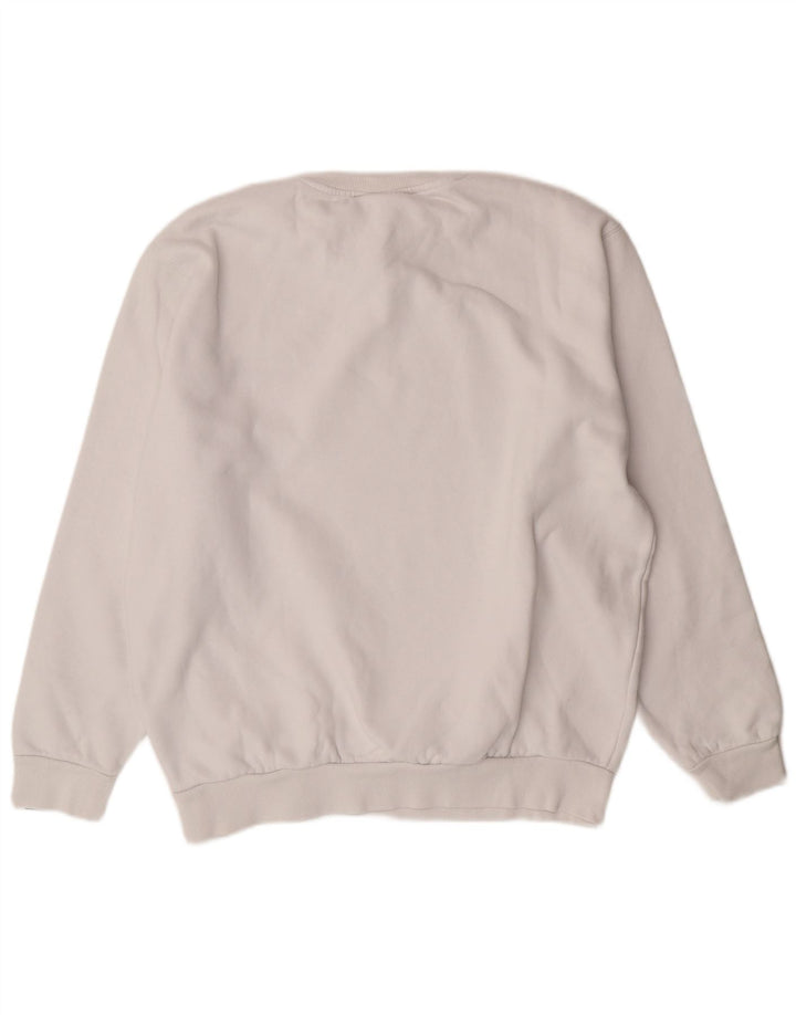 ELLESSE Sweatshirt til mænd Stor hvid bomuld