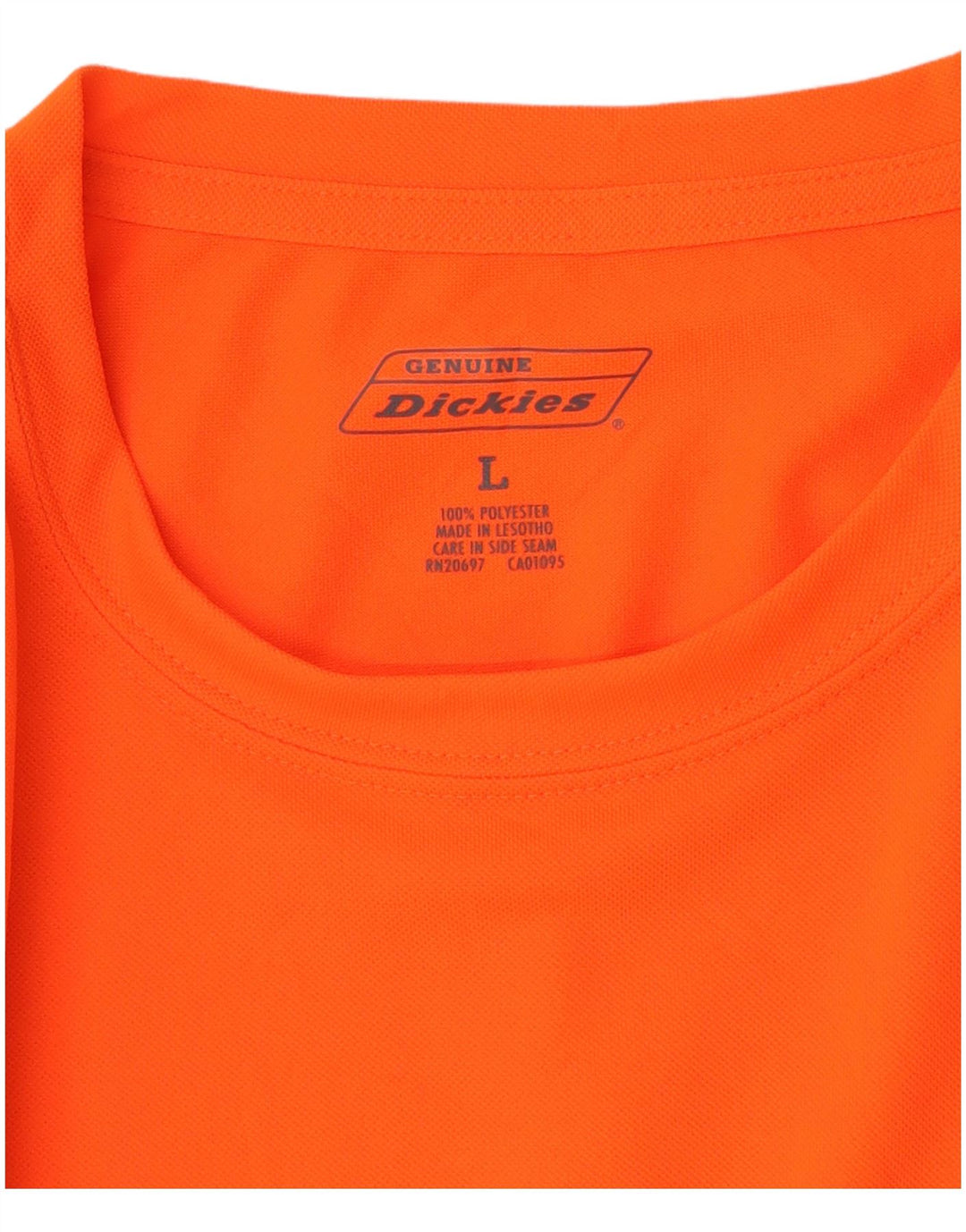 Dickies Herre Top Langærmet Stor Orange Polyester