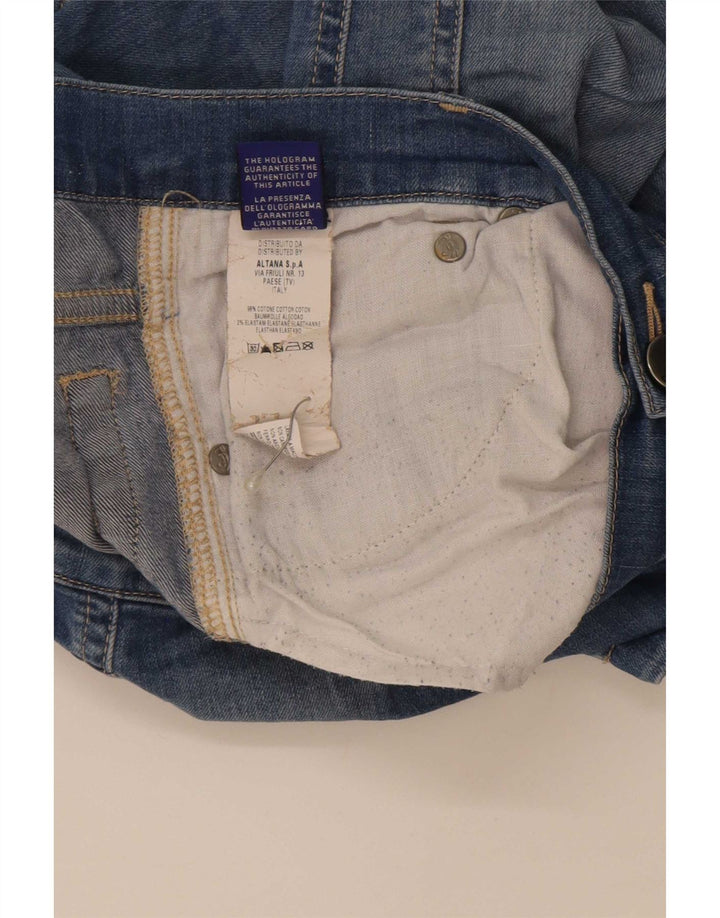 Jeckerson Dame Bermuda Denim Shorts Medium W30 Blå Bomuld