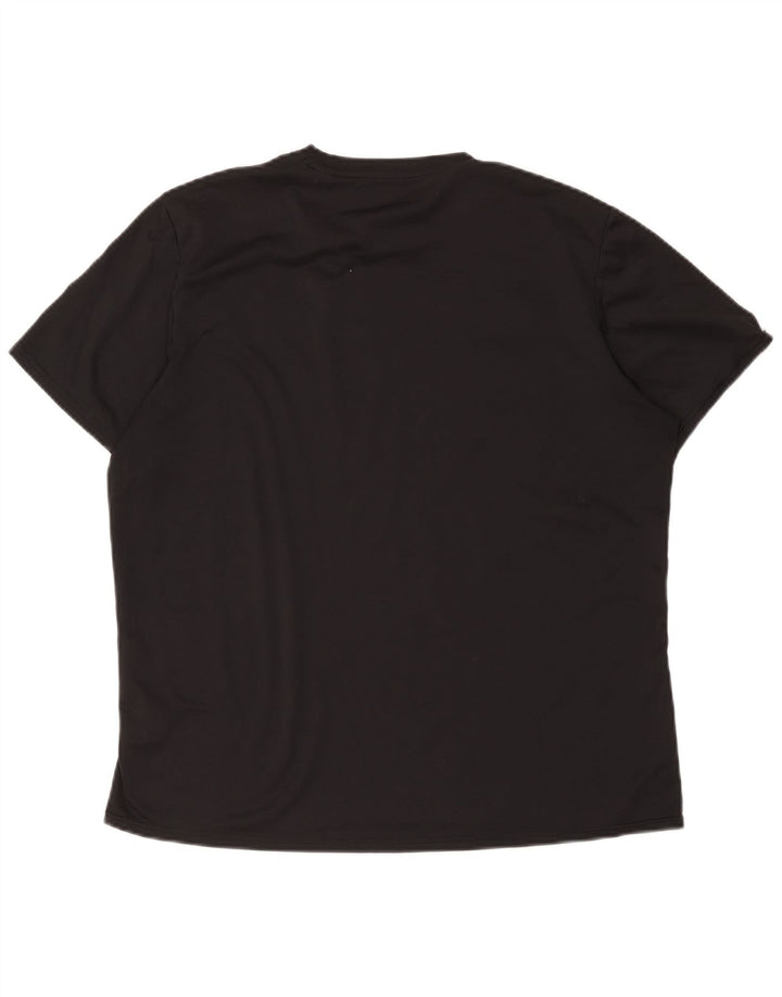 Adidas Herre Climacool T-Shirt Top XL Sort Polyester