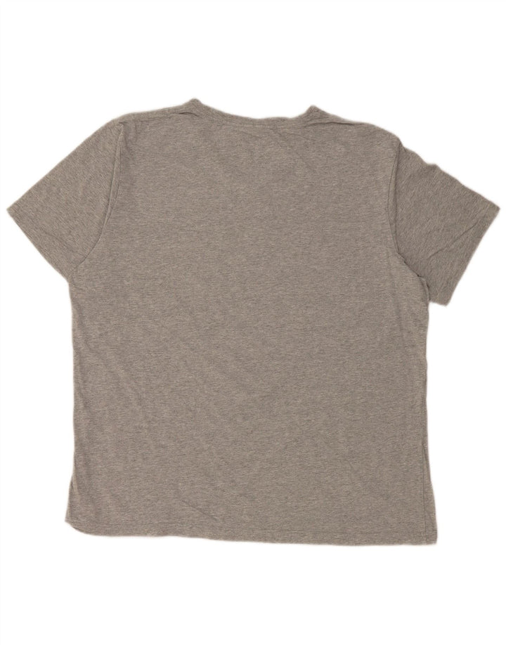 TOMMY HILFIGER Mens T-Shirt Top Large Grey