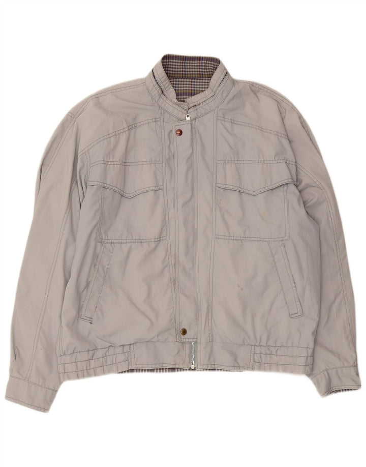 Vintage Bomberjakke til mænd UK 40 Large Grå