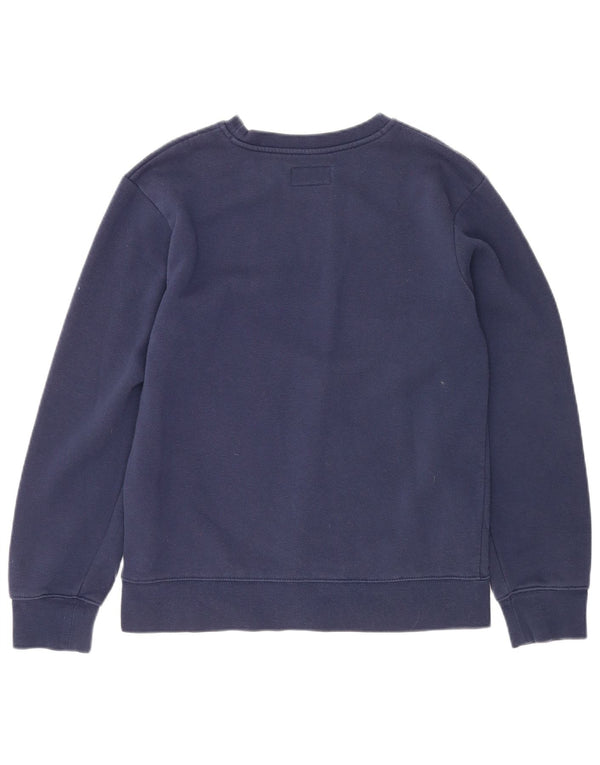 JORDAN Boys Sweatshirt Jumper 13-14 år XL Marineblå Bomuld