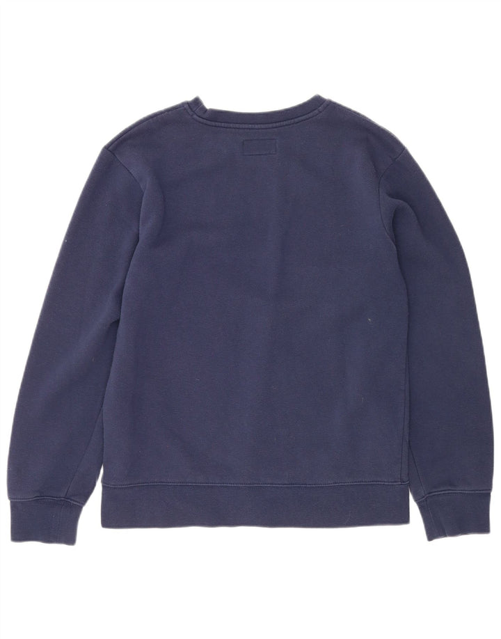 JORDAN Boys Sweatshirt Jumper 13-14 år XL Marineblå Bomuld