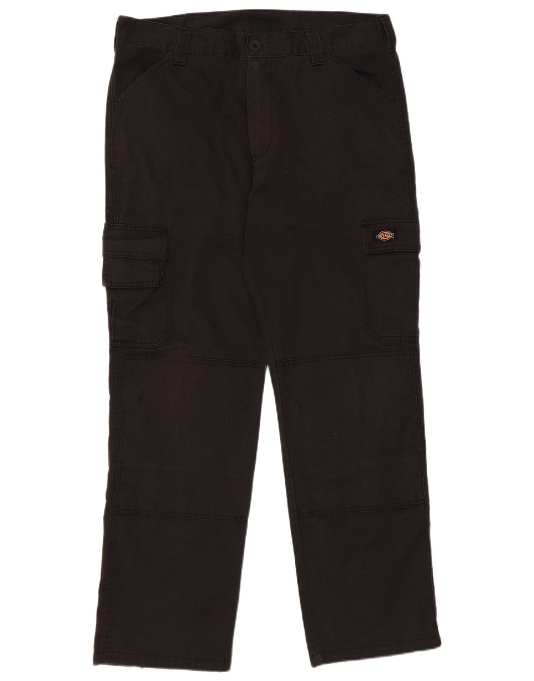 Dickies Straight Cargo bukser til mænd W36 L30 Sort polyester