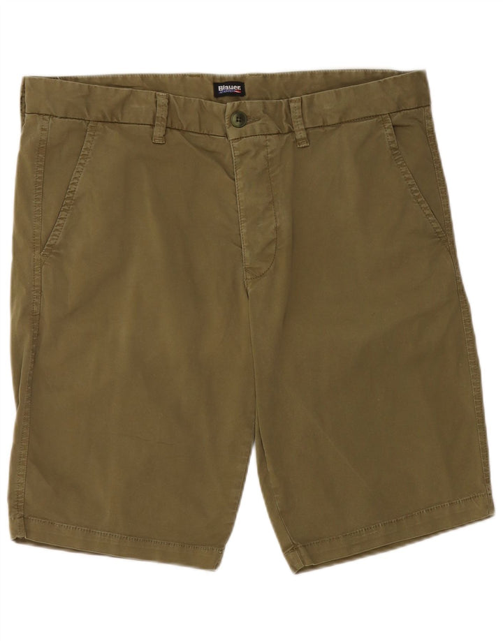 Blauer Herre Chino Shorts W33 Medium Khaki Bomuld