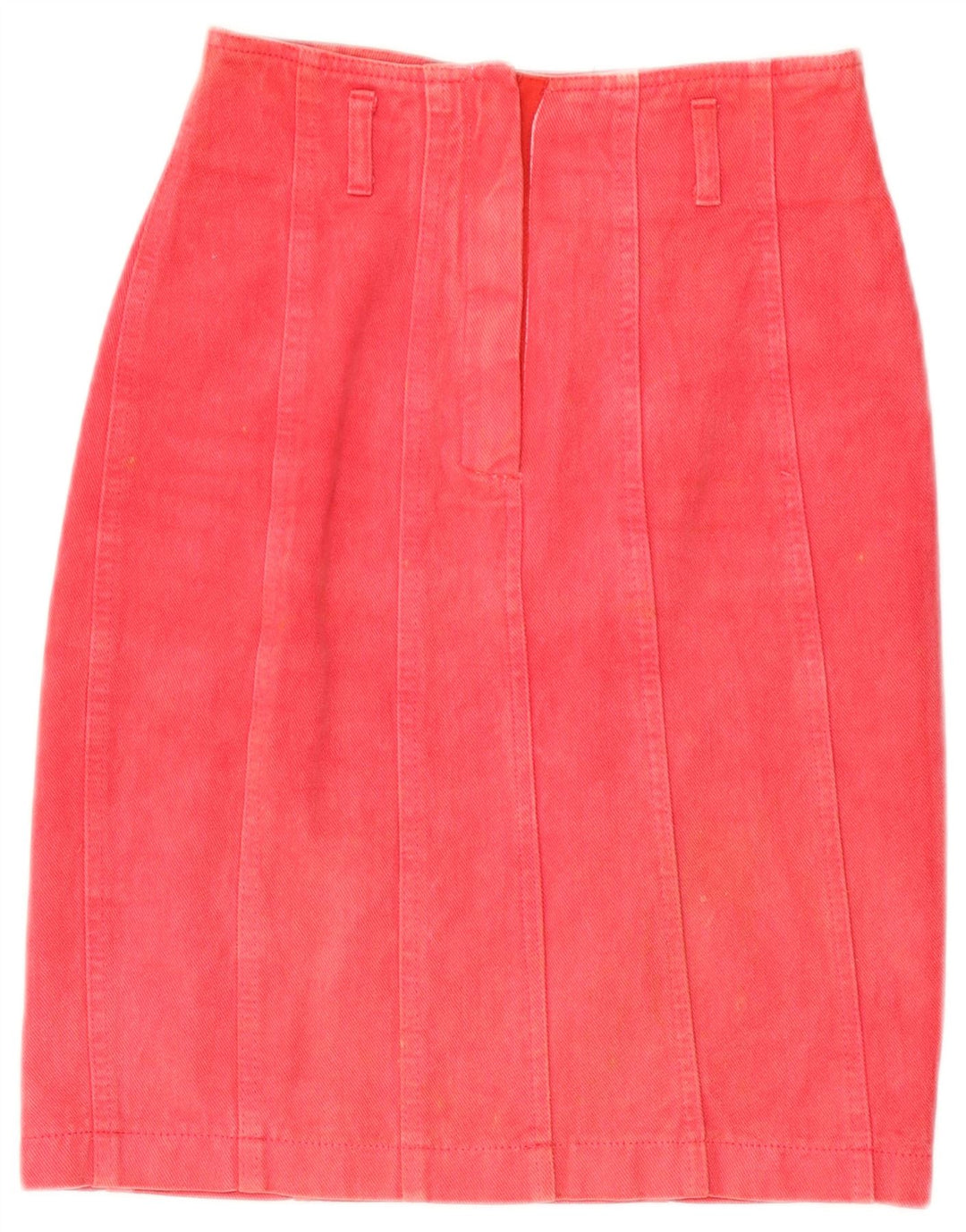 Blumarine Dame Denim Nederdel IT 40 Small W27 Rød Bomuld