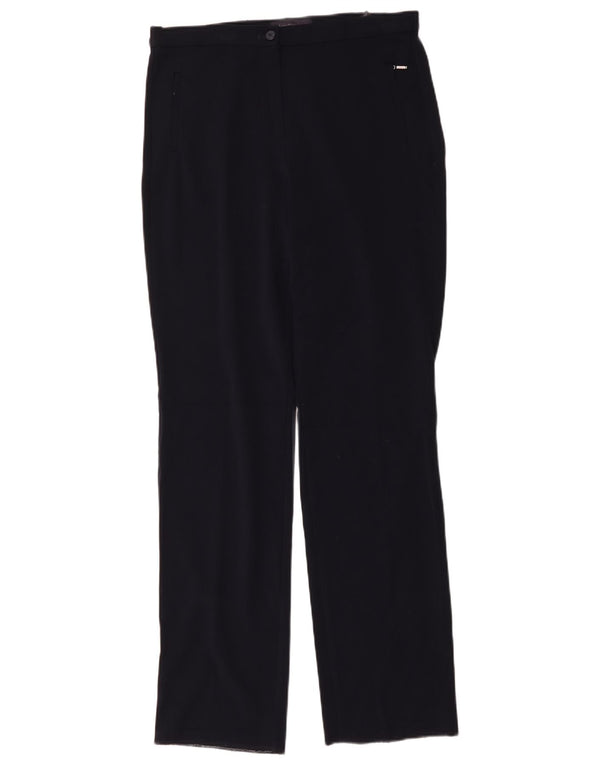 Marks & Spencer Dame Casual Bukser UK 10 Small W32 L32 Navy Blue