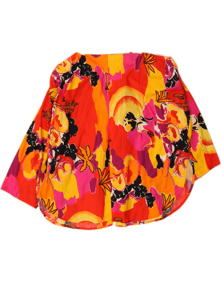 VINTAGE Womens Abstract Pattern Shirt Blouse UK 22 3XL Multicoloured Vintage Vintage and Second-Hand Vintage from Messina Hembry 