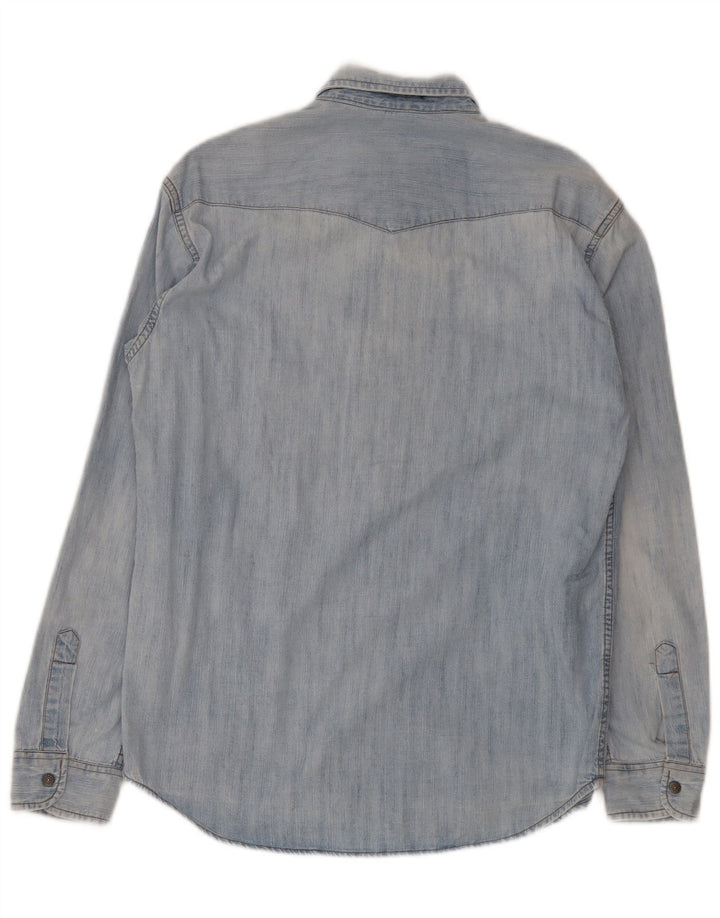 Carrera denimskjorte til mænd Medium blå bomuld