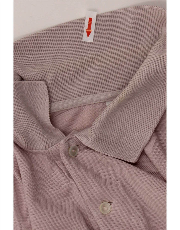 Lacoste herre poloshirt størrelse 4 Medium Pink bomuld