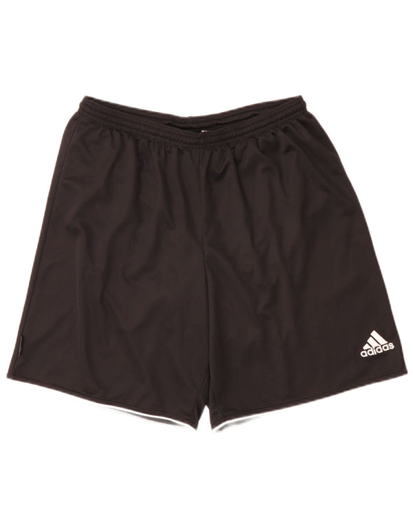 Adidas Sportsshorts til mænd, store sorte polyester