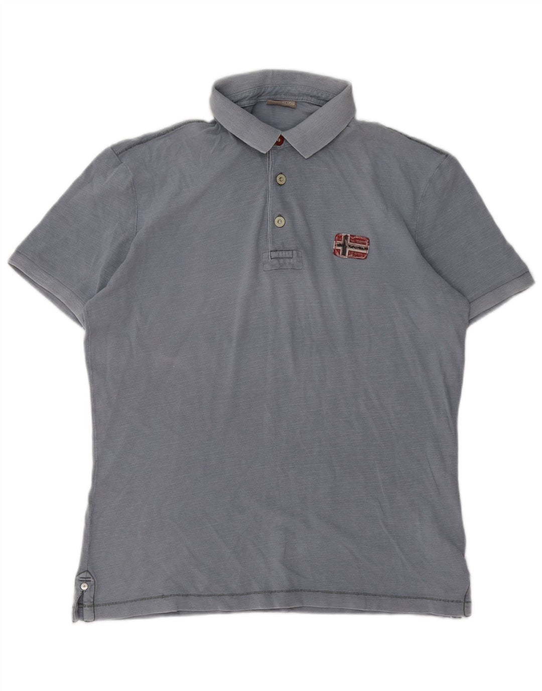 Napapijri herre poloshirt Medium blå bomuld