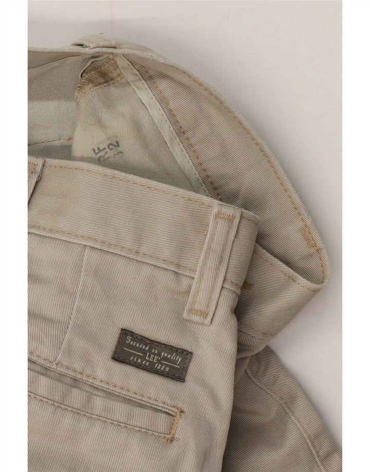 Lee Straight Chino Bukser til mænd W32 L29 Beige