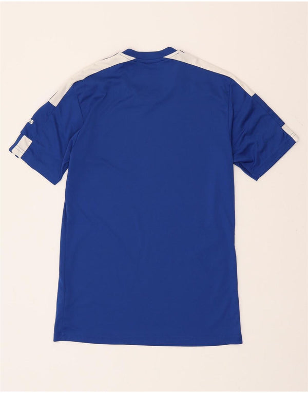 ADIDAS Aeroready T-Shirt Top XS Blå Colourblock Polyester
