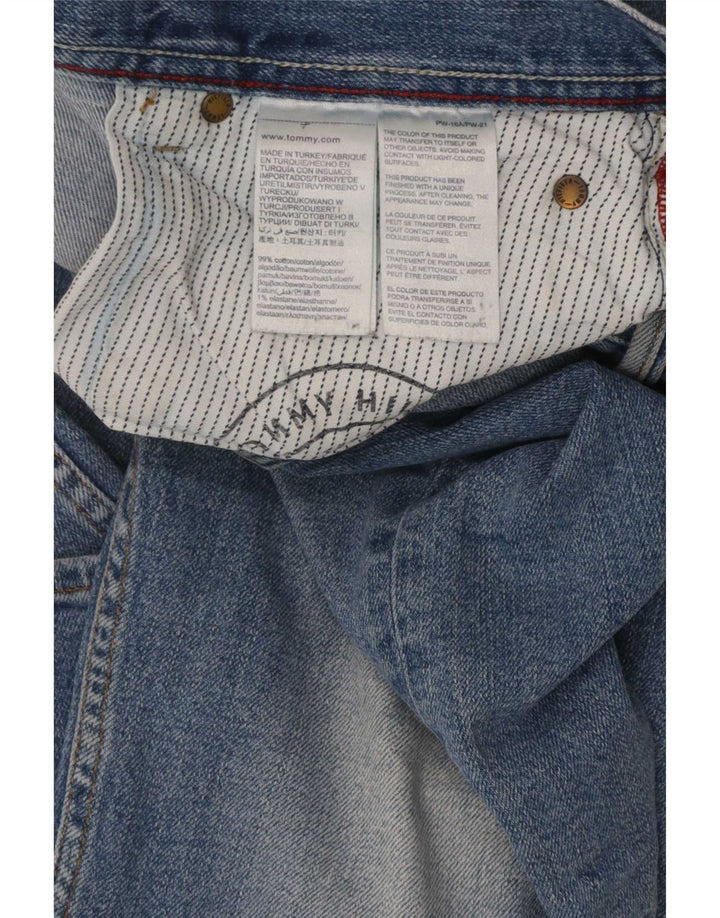 Tommy Hilfiger Herre Slim Jeans W36 L30 Blå Bomuld