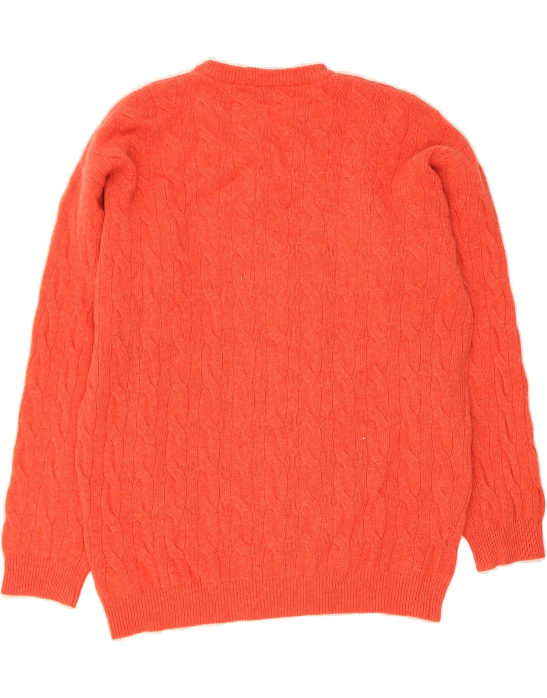 SELECTED Mens Crew Neck Jumper Sweater Large Red Vintage Selected and Second-Hand Selected from Messina Hembry 