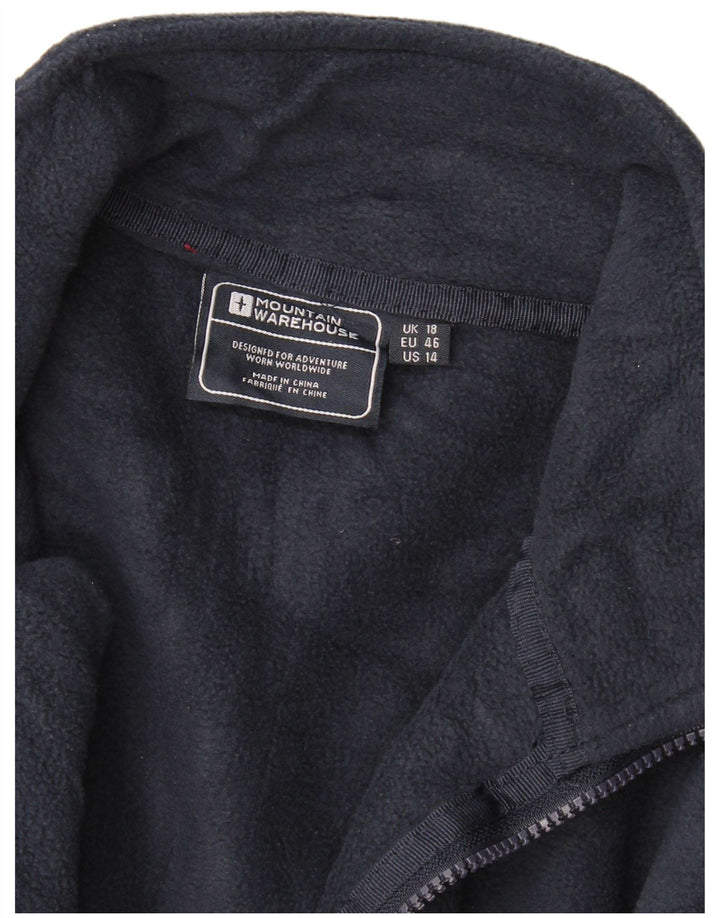Mountain Warehouse Dame Fleecejakke UK 18 XL Navy Blue