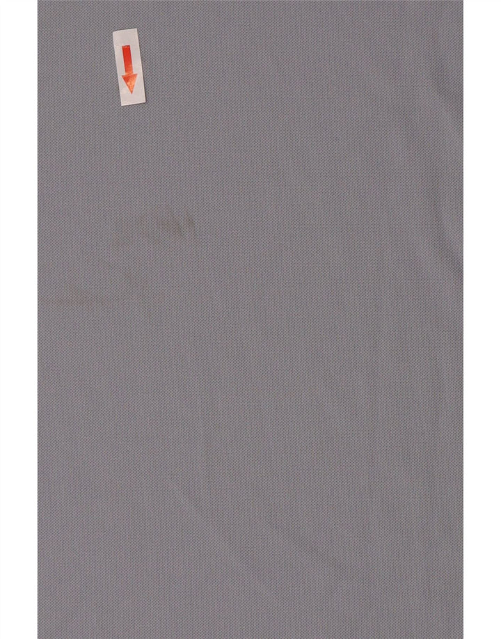 Adidas Herre Climalite Grafisk T-Shirt Top Medium Grey Colourblock Polyester
