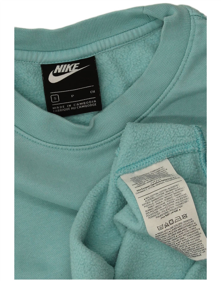 Nike Sweatshirt til mænd, lille turkis bomuld