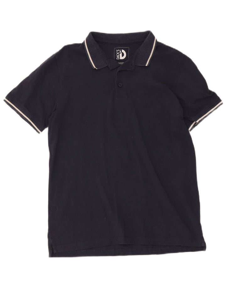 Dacks herre poloshirt Medium marineblå bomuld