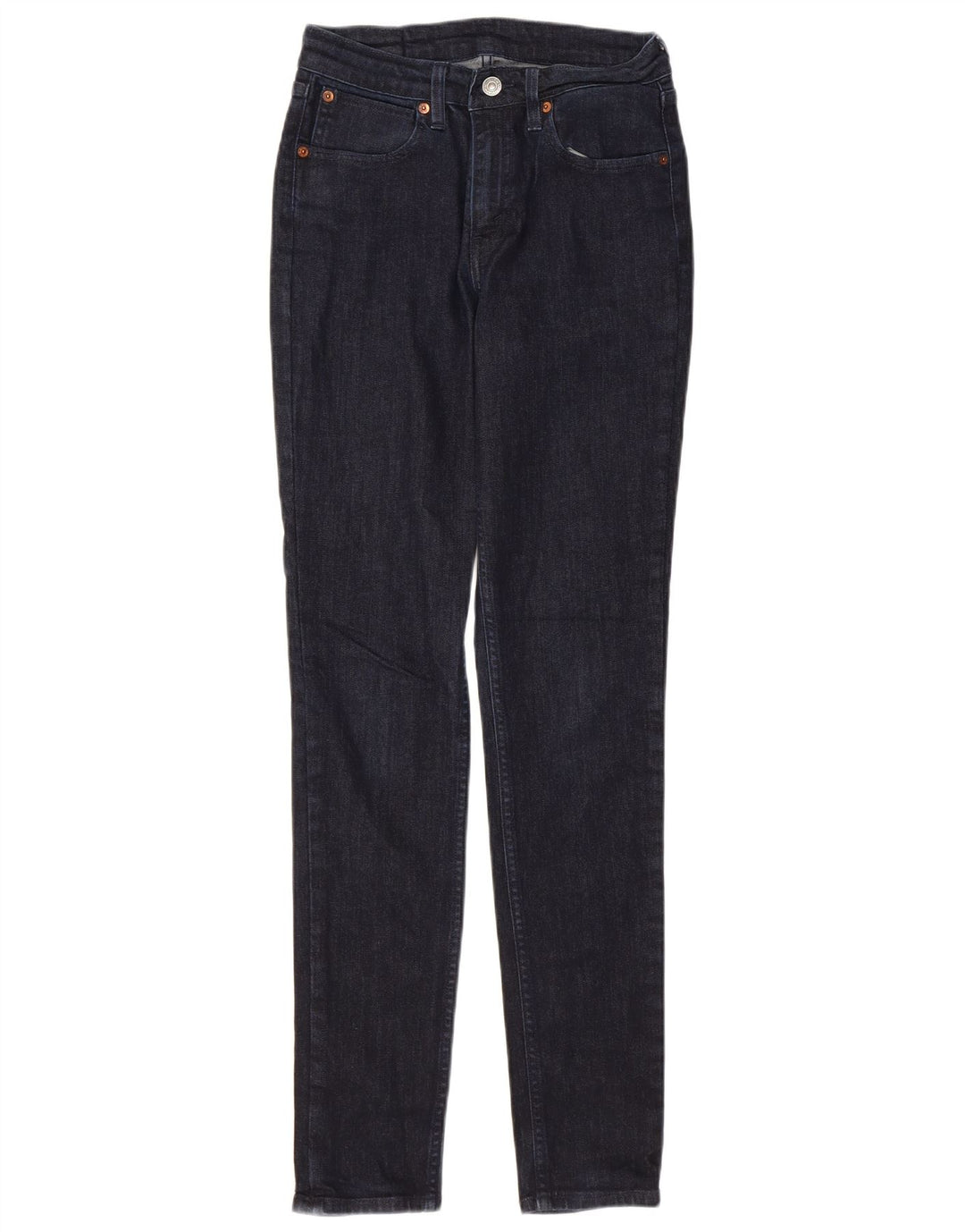 LEVI'S Skinny Jeans til kvinder W27 L32 Marineblå Bomuld