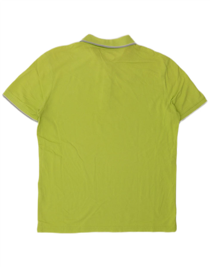 Kappa Polo Shirt til mænd Stor grøn bomuld