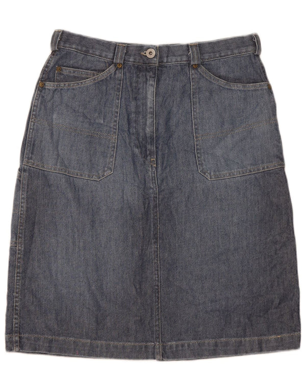 Replay Dame Denim Cargo Nederdel W29 Medium Blue Bomuld