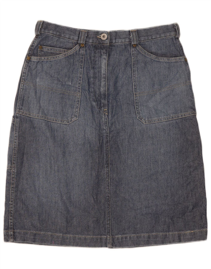 Replay Dame Denim Cargo Nederdel W29 Medium Blue Bomuld
