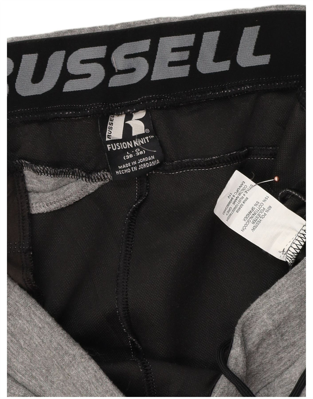 RUSSELL ATHLETIC Træningsdragt til mænd Joggers Large Grå Polyester