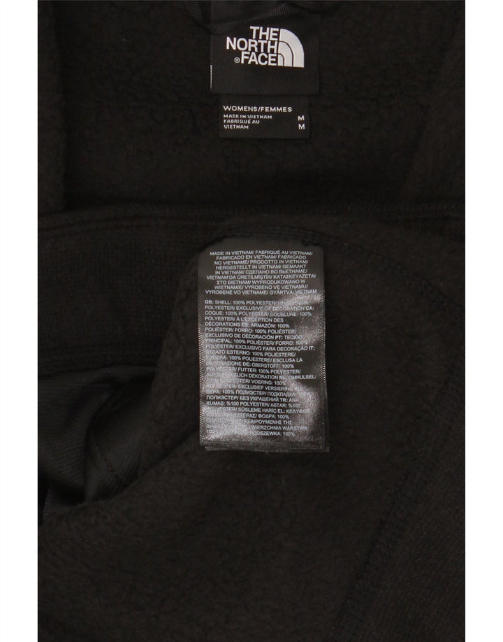 The North Face Womens træningsdragt Topjakke UK 14 Medium Sort Polyester