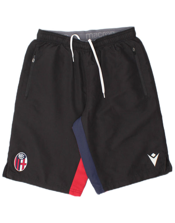 Macron Sportsshorts til mænd Small Black Colourblock Polyester
