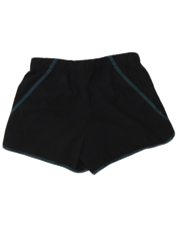 Adidas sportsshorts til kvinder UK 10 Small Black Polyester