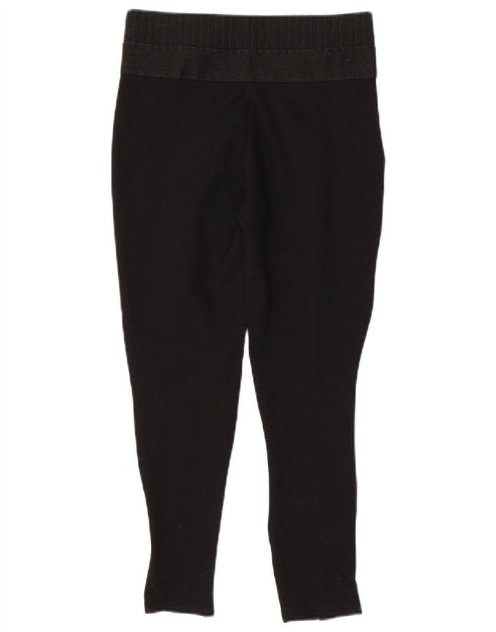 Zara Dame Skinny Cropped Trousers Medium W28 L24 Sort