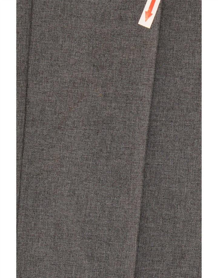 Benetton Herre Pegged Suit Bukser IT 46 Small W29 L32 Grå Polyester