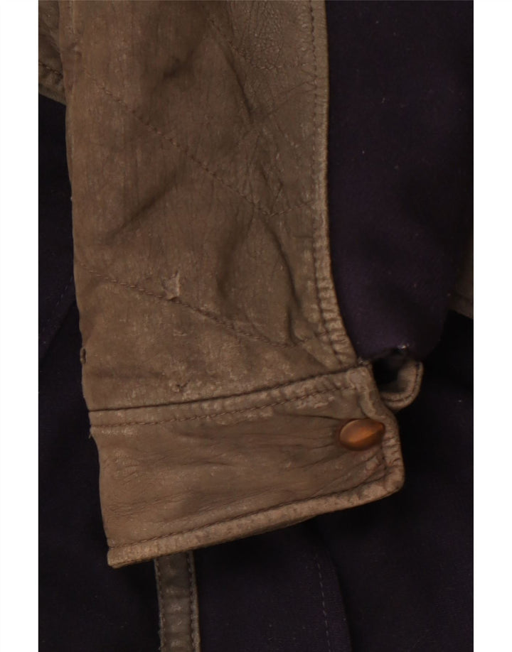 VITTORIO FORTI Bomberjakke til kvinder IT 46 Stor marineblå viskose